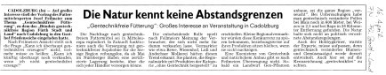 Pressebericht 16. April 08